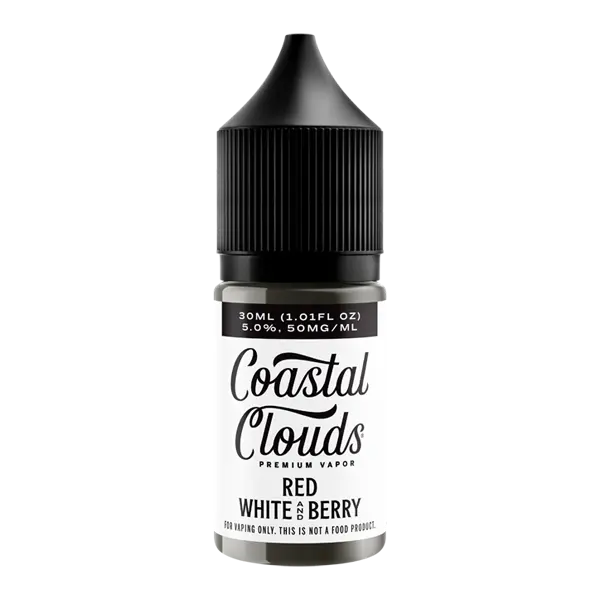 BUY 1 GET 1 FREE Red White & Berry Coastal Clouds Salt Nic | Vape Flipkart