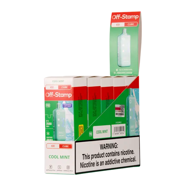 BUY 1 GET 1 FREE Cool Mint Ice Off Stamp Ice Cube | Vape Amazon India Off Stamp