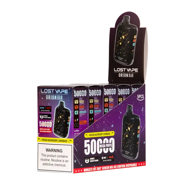 BUY 1 GET 1 FREE Frozen Raspberry Lemonade Orion Bar 50K | Vape Amazon India Lost Vape