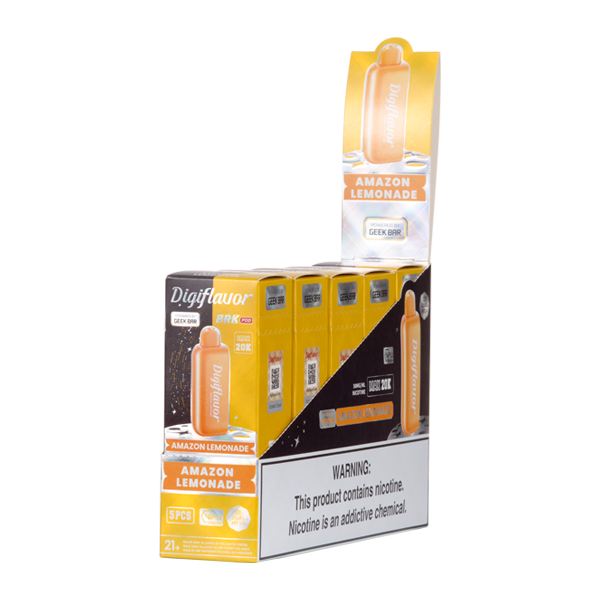 BUY 1 GET 1 FREE Amazon Lemonade Digiflavor BRK Disposable | Vape Amazon India - Vape Amazon India