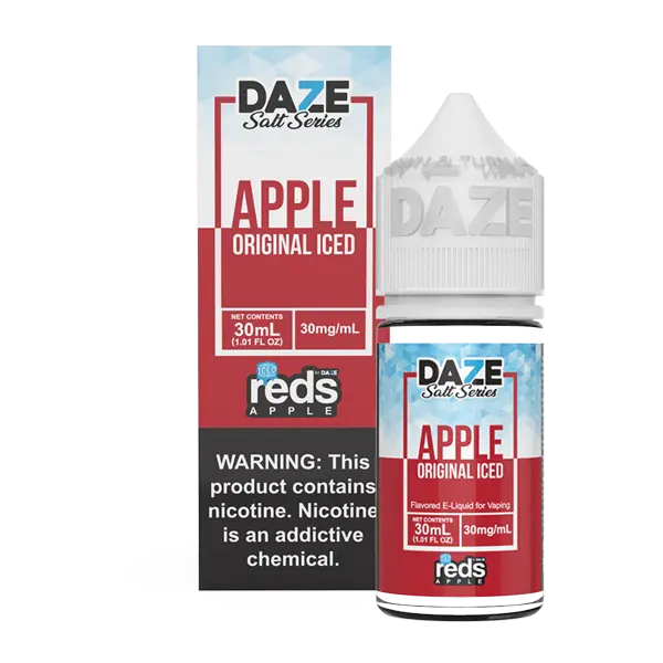 BUY 1 GET 1 FREE Reds Apple Original Apple Iced Salts | Vape Amazon India Reds by 7DAZE