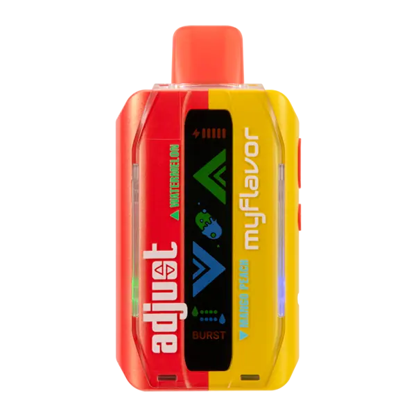 BUY 1 GET 1 FREE Watermelon Mango Peach ADJUST MyFlavor 40K | Vape Amazon India
