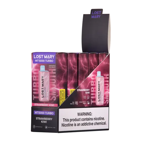 BUY 1 GET 1 FREE Strawberry Kiwi Lost Mary MT15000 Turbo | Vape Amazon India Lost Mary