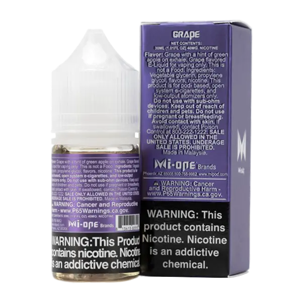 BUY 1 GET 1 FREE Grape Mi-Salt | Vape Amazon India Mi-Salt