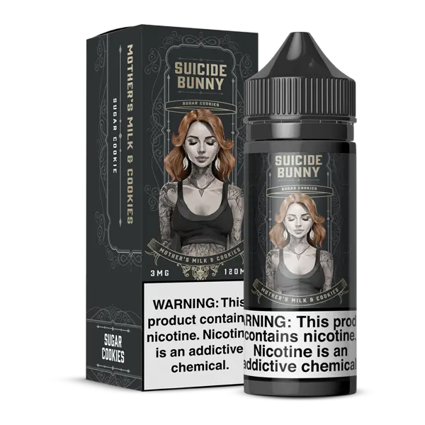 BUY 1 GET 1 FREE Mother's Milk and Cookies Suicide Bunny E-Juice | Vape Amazon India Suicide Bunny