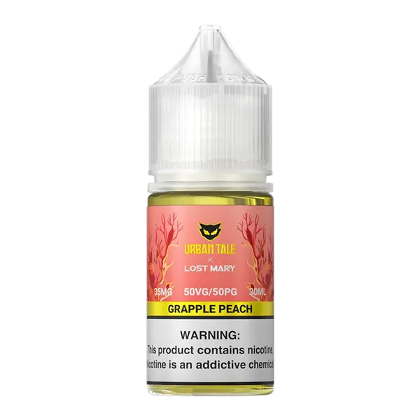BUY 1 GET 1 FREE Grapple Peach Urban Tale X Lost Mary Vape Juice | Vape Amazon India