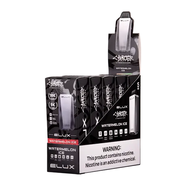 BUY 1 GET 1 FREE Watermelon Ice ELUX Cyberover | Vape Amazon India ELUX