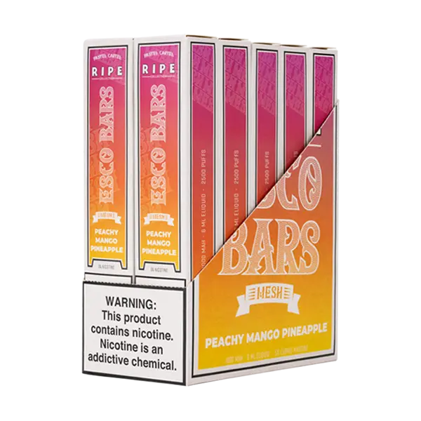BUY 1 GET 1 FREE Peachy Mango Pineapple Esco Bar | Vape Amazon India Esco Bar