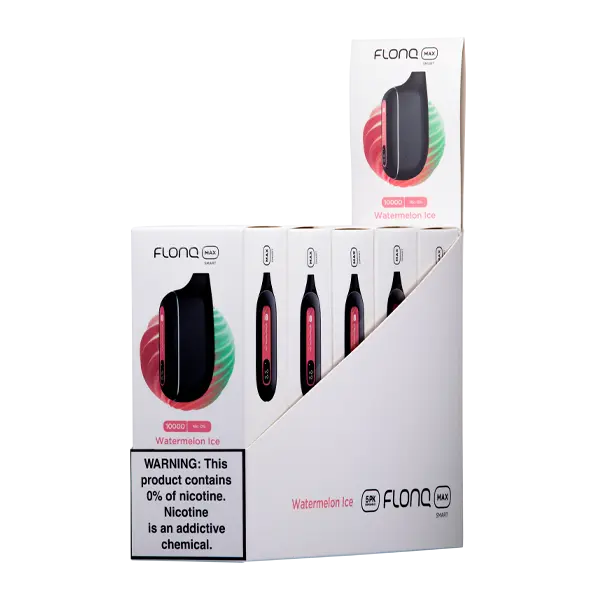 BUY 1 GET 1 FREE Watermelon Ice FLONQ Max Smart | Vape Amazon India Flonq