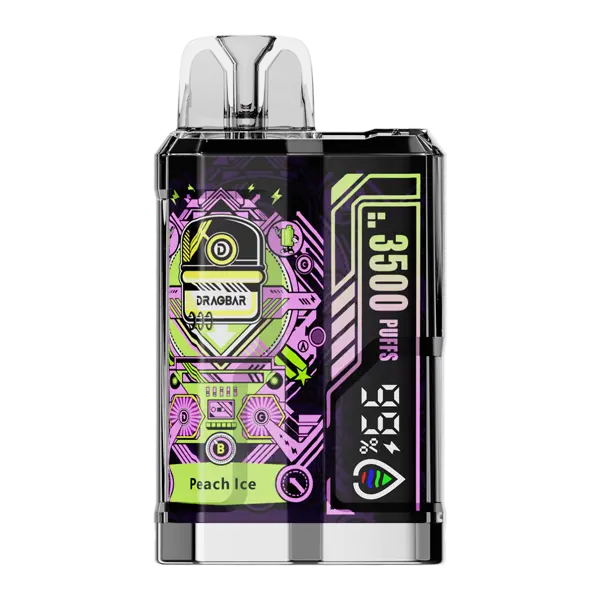 BUY 1 GET 1 FREE Peach Ice Dragbar B3500 | Vape Amazon India