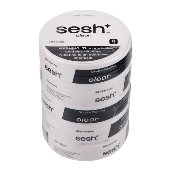 BUY 1 GET 1 FREE Clear Sesh Pouches | Vape Amazon India Sesh