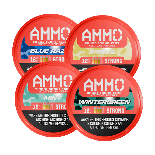 BUY 1 GET 1 FREE AMMO Pouch Sampler | Vape Amazon India - Vape Amazon India