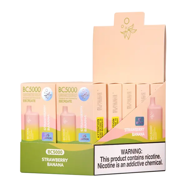 BUY 1 GET 1 FREE Strawberry Banana BC5000 | Vape Amazon India