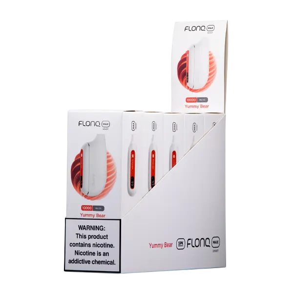 BUY 1 GET 1 FREE Yummy Bear FLONQ Max Smart | Vape Amazon India Flonq