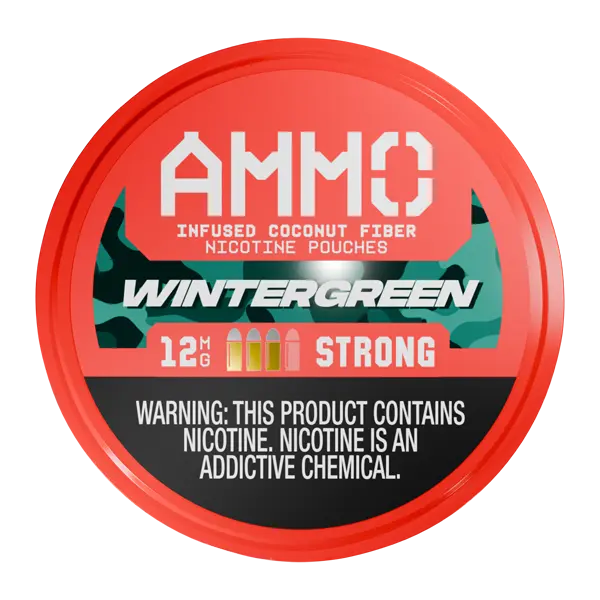 BUY 1 GET 1 FREE Wintergreen AMMO Nicotine Pouches | Vape Amazon India