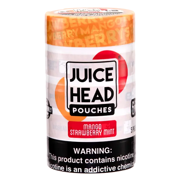 BUY 1 GET 1 FREE Mango Strawberry Mint Juice Head Pouches | Vape Amazon India Juice Head