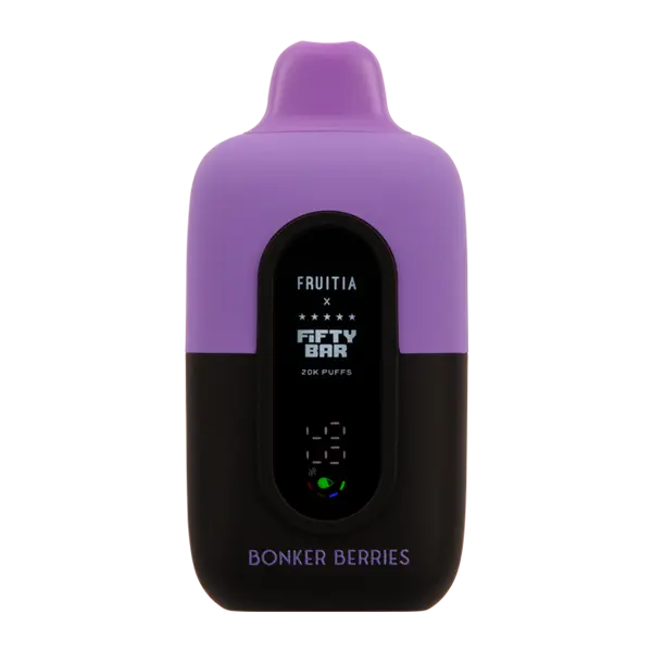 BUY 1 GET 1 FREE Bonker Berries FRUITIA X Fifty Bar 20K | Vape Amazon India