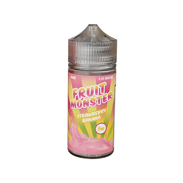 BUY 1 GET 1 FREE Strawberry Banana Fruit Monster eJuice | Vape Amazon India