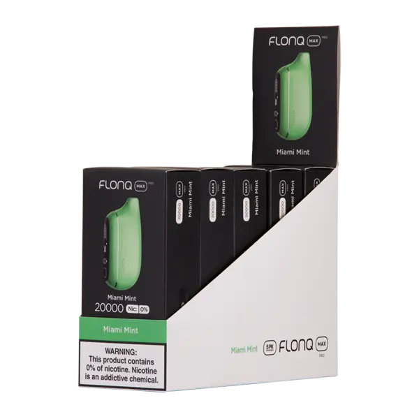 BUY 1 GET 1 FREE Miami Mint FLONQ Max Pro ZERO | Vape Amazon India Flonq