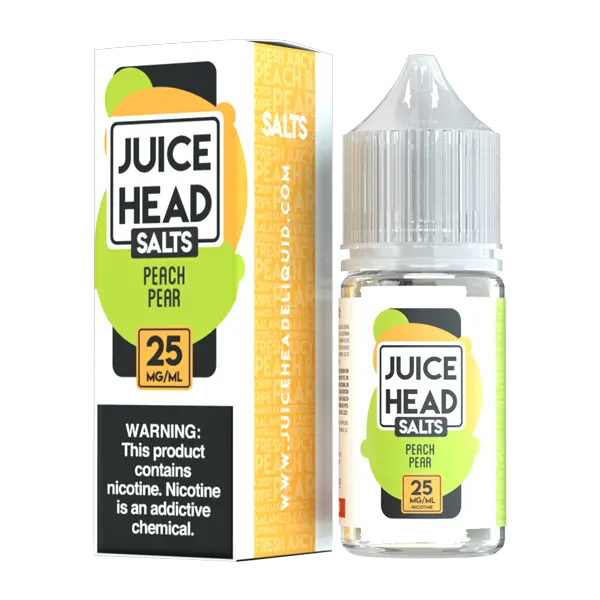 BUY 1 GET 1 FREE Peach Pear Juice Head Salt | Vape Amazon India