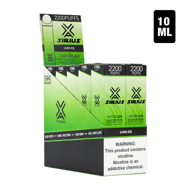 BUY 1 GET 1 FREE Lush Ice by Sirius | Vape Amazon India VaporLax