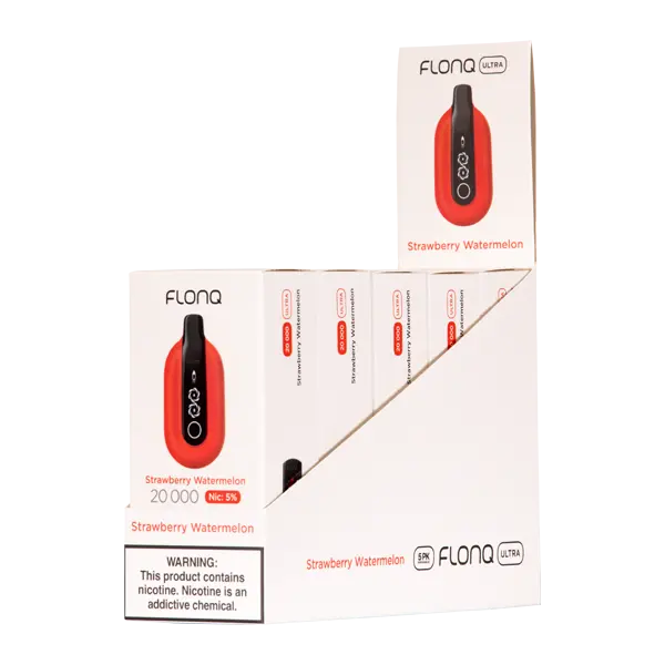 BUY 1 GET 1 FREE Strawberry Watermelon Flonq Ultra | Vape Amazon India Flonq