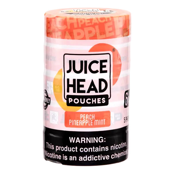 BUY 1 GET 1 FREE Peach Pineapple Mint Juice Head Pouches | Vape Amazon India Juice Head