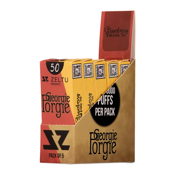 BUY 1 GET 1 FREE Strawberry Puff Pastry Tart Georgie Porgie Zeltu X3 Pods | Vape Amazon India Zeltu