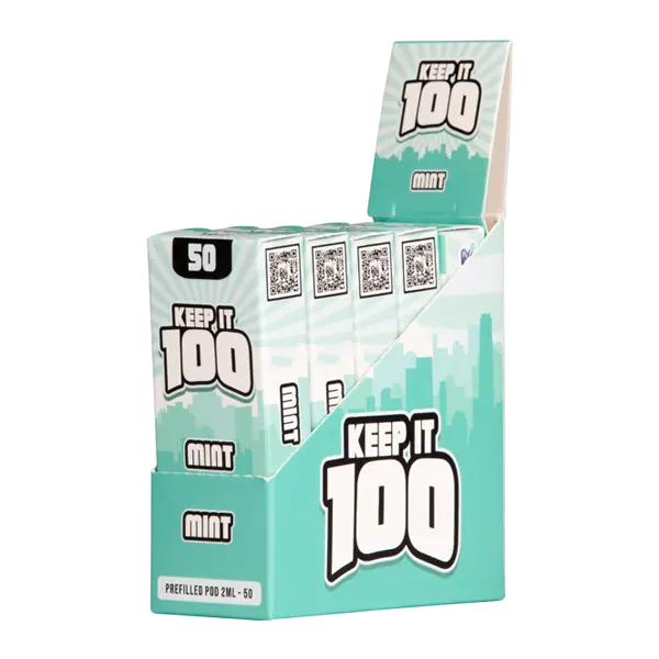 BUY 1 GET 1 FREE Mint Keep It 100 Zeltu X3 Pod | Vape Amazon India Zeltu