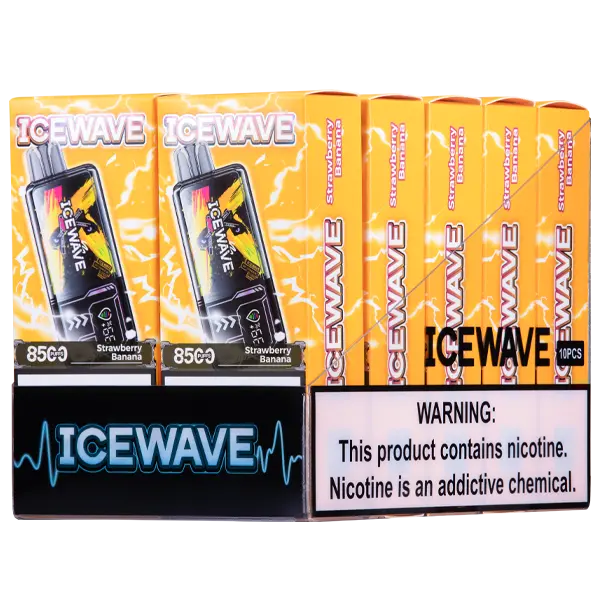BUY 1 GET 1 FREE Strawberry Banana Icewave X8500 | Vape Amazon India ZoVoo