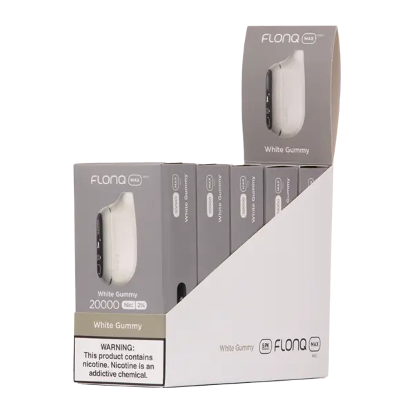 BUY 1 GET 1 FREE Buy 1 Get 1 Free White Gummy FLONQ Max Pro | Vape Amazon India Flonq