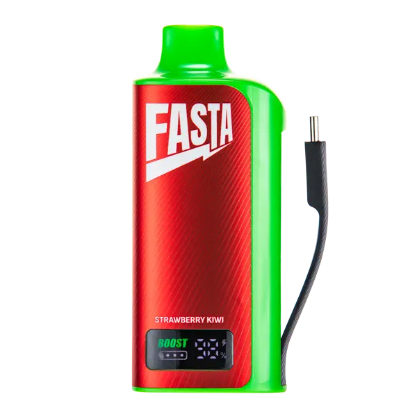 BUY 1 GET 1 FREE Strawberry Kiwi FASTA PLUGIN 18000 | Vape Amazon India FASTA