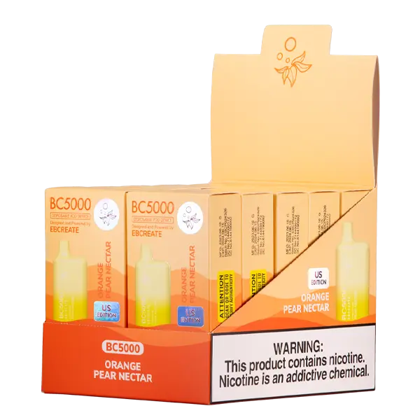 BUY 1 GET 1 FREE Orange Pear Nectar BC5000 | Vape Amazon India EBCREATE