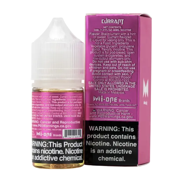 BUY 1 GET 1 FREE Currant Mi-Salt | Vape Amazon India Mi-Salt